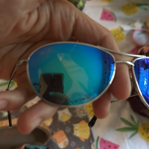 Maui Jim small frame aviators for a thin face with new lenses & original case - Picture 5 of 7